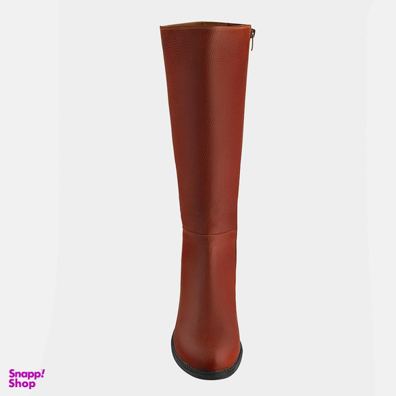 بوت زنانه نوین چرم مدل 1462 WS3319 رنگ عسلی