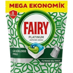 قرص ماشین ظرفشویی فیری مدل Platinum کد 81 بسته 81 عددی