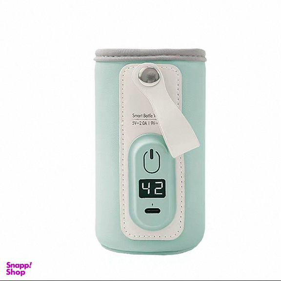 گرم کن شیشه شیر طرح 1 رنگ سبز روشن