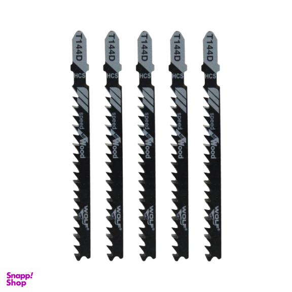 تیغه اره عمودبر ولف مدل YPK-WOOD-T144D مجموعه 5 عددی