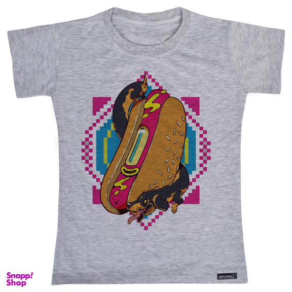 تیشرت آستین کوتاه پسرانه 27 مدل Hot Dog کد MH770