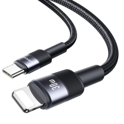کابل تبدیل Type-C به Lightning یوسمز مدل SJ729-30W طول 1.2 متر