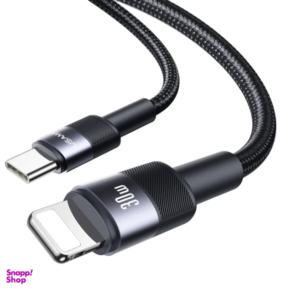 کابل تبدیل Type-C به Lightning یوسمز مدل SJ729-30W طول 1.2 متر