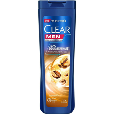 شامپو مو آقایان کلیر مدل قهوه حجم 350 میلی لیتر