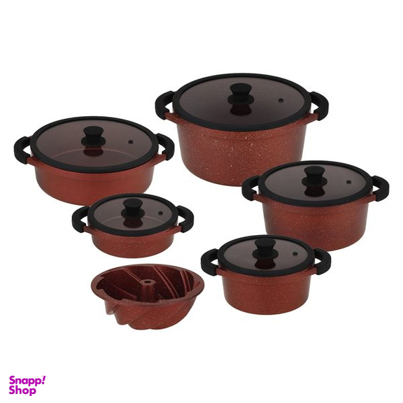 سرویس پخت و پز 11 پارچه زرساب مدل مونارک پلاس کد MP8500
