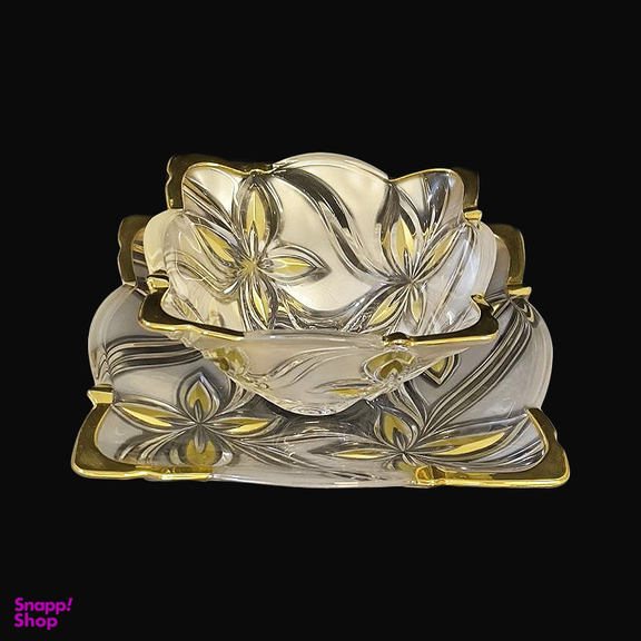 سرویس پذیرایی 32 پارچه سیلیکا مدل آنجلینا کد 32GOLD