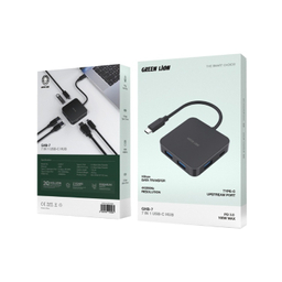 USB هاب گرین لاین مدل GHB-7 7IN1 USB-C Hub