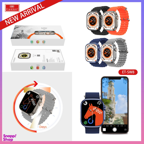 ساعت هوشمند ارلدام مدل ET-SW8 طرح واچ الترا