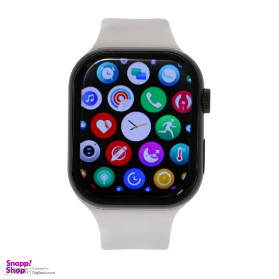 ساعت هوشمند بند سیلیکونی کیکویر مدل KW 27 Max سایز 45 میلی متر