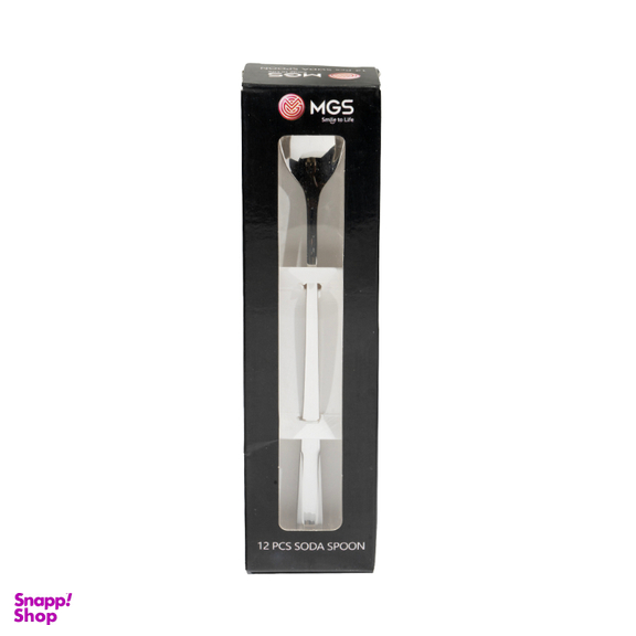 قاشق شربت خوری ام جی اس مدل DF008 کد 100000002871 بسته 12 عددی