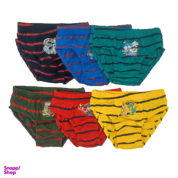 شورت پسرانه کد 4400 مجموعه 6 عددی