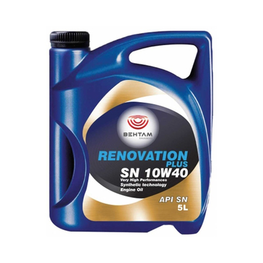 روغن موتور بهتام مدل رنوییشن 10W40SN حجم 5 لیتری