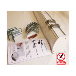 پرده زبرا مدل TD-55 سایز 135x180 سانتی متر