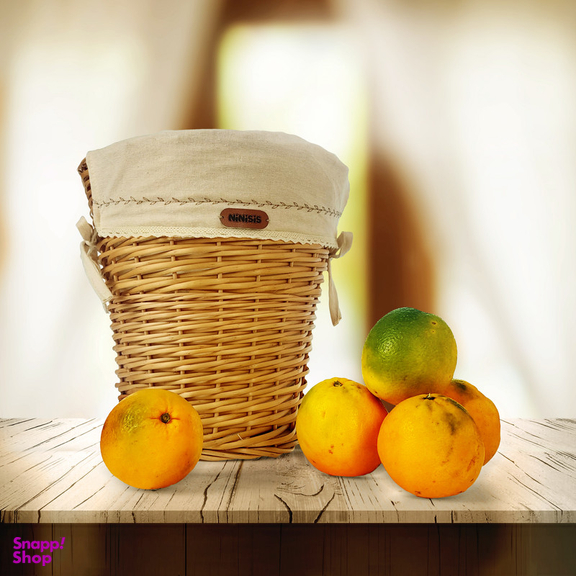 سطل حصیری نی نی سیس مدل گلدوزی