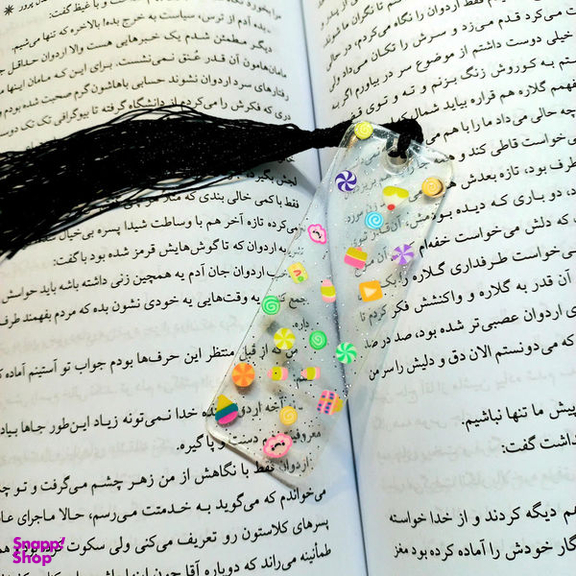 نشانگر کتاب رزین مدل Cute