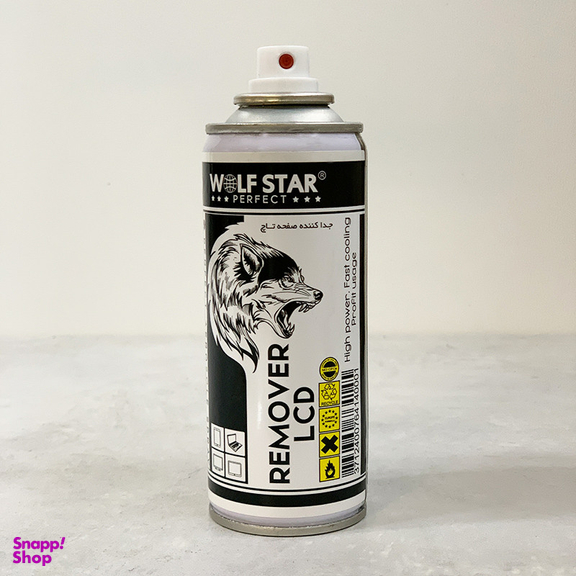 اسپری جدا کننده صفحه تاچ ولف استار مدل High Power حجم 200 میلی لیتر