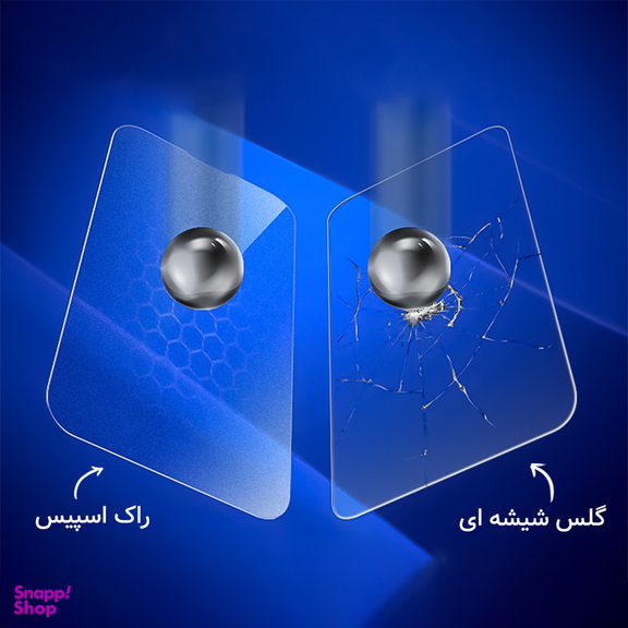 محافظ صفحه نمایش پرایوسی راک اسپیس مدل HyPRV مناسب برای گوشی موبایل اپل iPhone 13 Pro Max