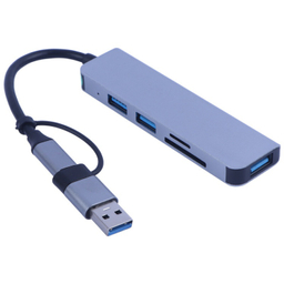 هاب 5 پورت Type-C/USB 3.0 مدل DAW-01