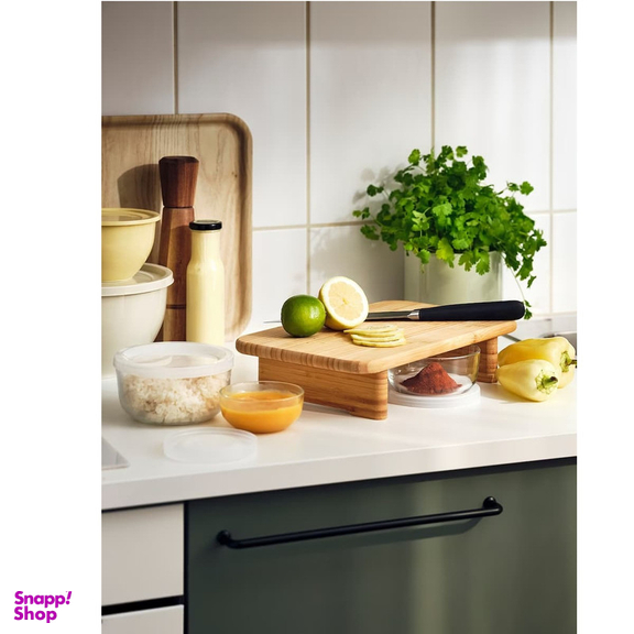 ظرف نگهدرانده ایکیا مدل BESTÄMMA مجموعه 3 عددی