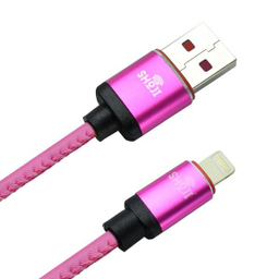 کابل شارژر USB به Lightning کد SH-1019 طول 1 متر