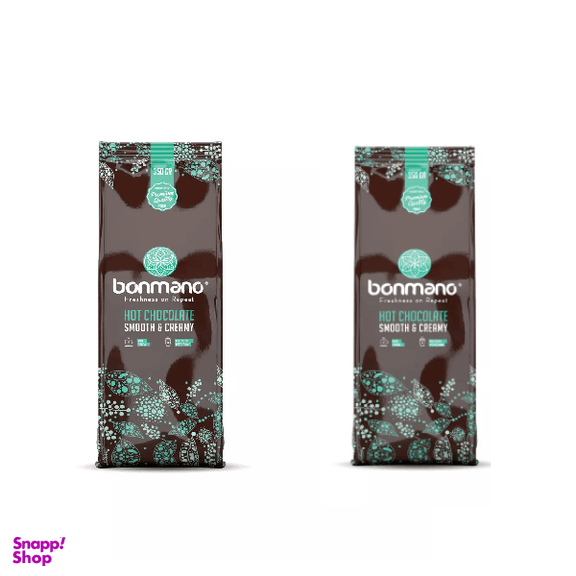 پودر هات چاکلت بن مانو وزن 350 گرم بسته ۲ عددی