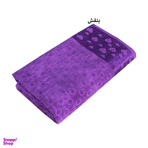 حوله دستی ماندگار مدل قلبی سایز 40×75 سانتی متر