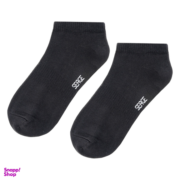 جوراب ساق کوتاه زنانه سرژه مدل 255160 رنگ مشکی