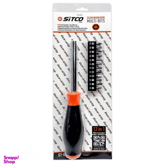 پيچ گوشتى همه كاره سيتكو مدل Multi-Bist مجموعه 12 عددى