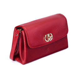 کیف دوشی زنانه نوین چرم مدل دلنیا کد LHB5016