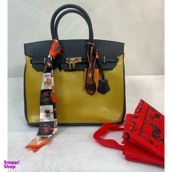 کیف زنانه طرح Hermes crocodil کد 67