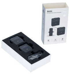 میکروفون بی سیم یقه ای مدل 3in1 SX31