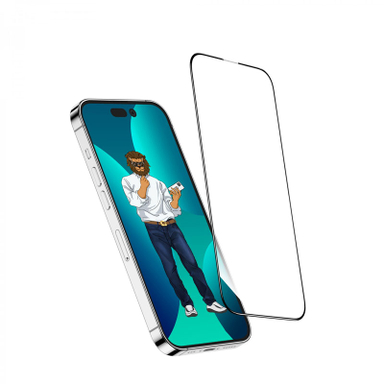محافظ صفحه نمایش موبایل گرین لاین مدل 9H Steve مناسب اپل iPhone 13 / 13 Pro / 14