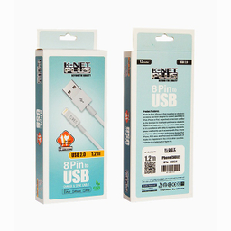 کابل USB به Lightning کی نت پلاس مدل KP-CAM2LI12 طول 1.2 متر