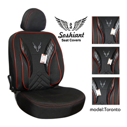 روکش صندلی خودرو سوشیانت مدل تورنتو مناسب تیبا 2 و کوئیک