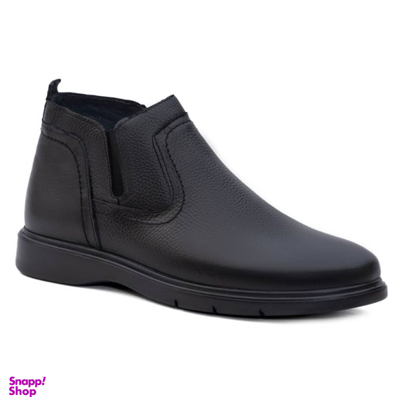 نیم بوت مردانه مدل Milano رنگ مشکی