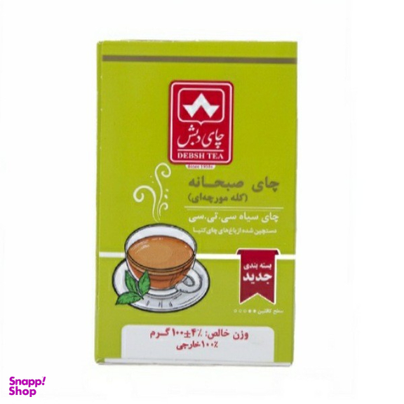 چای صبحانه کله مورچه ای دبش وزن 100 گرم