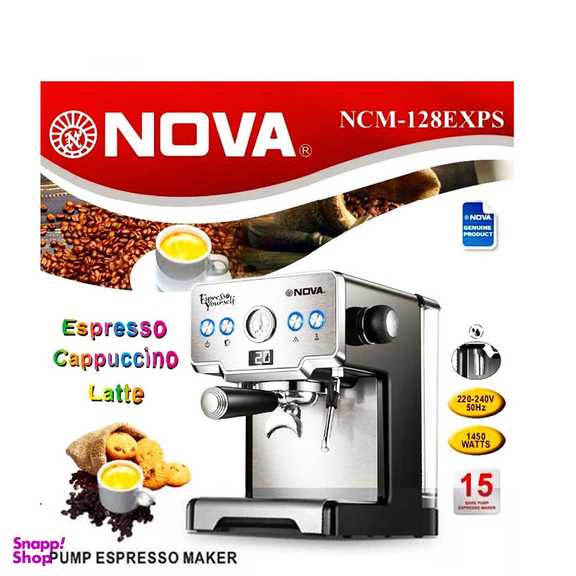 اسپرسوساز نوا مدل NCM-128EXPS