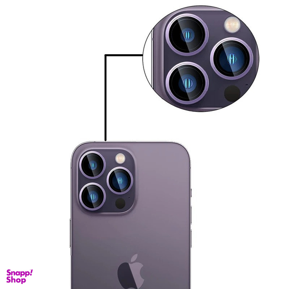 محافظ لنز دوربین اپیکوی مدل HD-ColorLenz مناسب برای گوشی موبایل اپل iPhone 16 Pro Max / 16 Pro