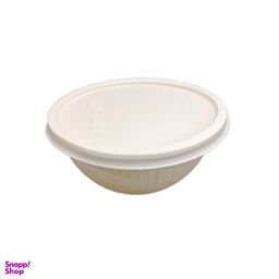 کاسه در دار یکبار مصرف گیاهی آملون کد 39/11072 بسته ۶ عددی