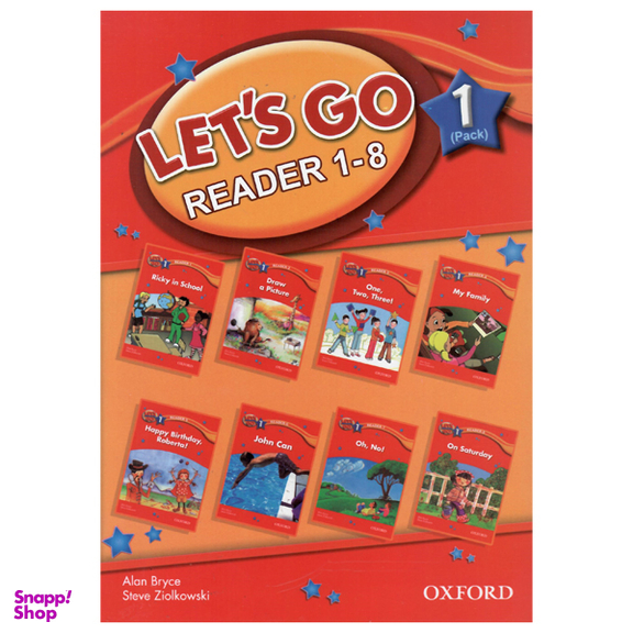 کتاب Lets Go Readers 1 اثر Alan Bryce و Steve Ziolkowski انتشارات Oxford