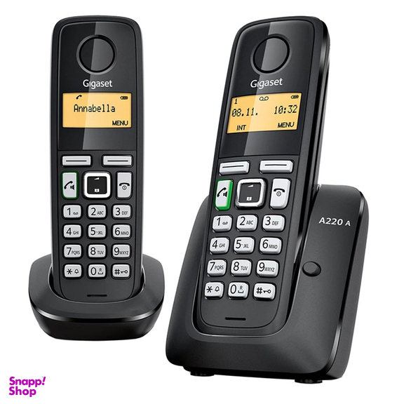 تلفن بی سیم منشی دار گیگاست مدل A220A Duo