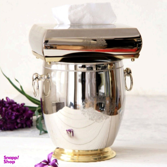 ست سطل و جای دستمال کاغذی سالینو کد 12172N