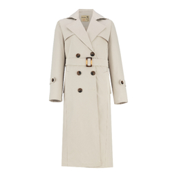 بارانی زنانه السانا مدل تابنده کد 231779 رنگ بژ