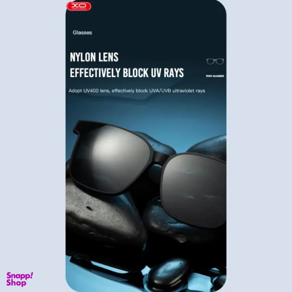 عینک آفتابی و هندزفری بلوتوثی ایکس او مدل E5 Bluetooth Music Sunglasses
