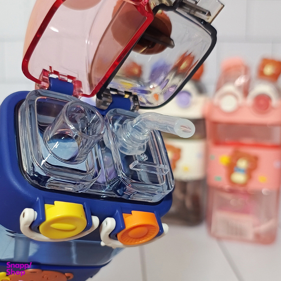 قمقمه دو حالته طرح خرس گنجایش 580 میلی لیتر