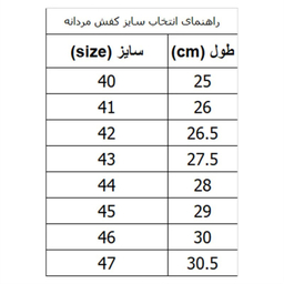 کفش طبیعت گردی مردانه کروماکی کد 014