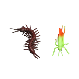 فیگور حیوانات مدل حشرات کد A126 مجموعه 8 عددی