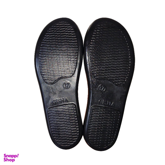 دمپایی زنانه گیشا مدل هرمس رنگ مشکی