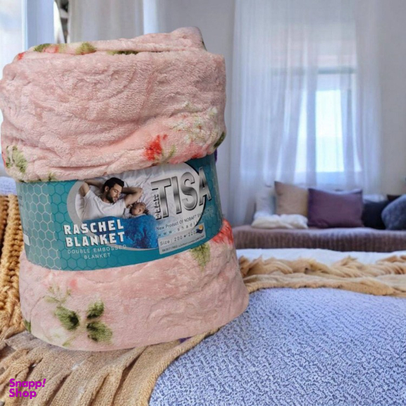 پتو  یک نفره تیسا مدل لایف سایز 150×220 سانتی‌ متر