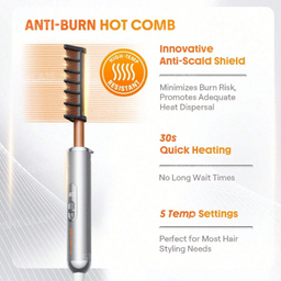 شانه حرارتی شیگلم هیر کد Hot Comb SGH-HC-01